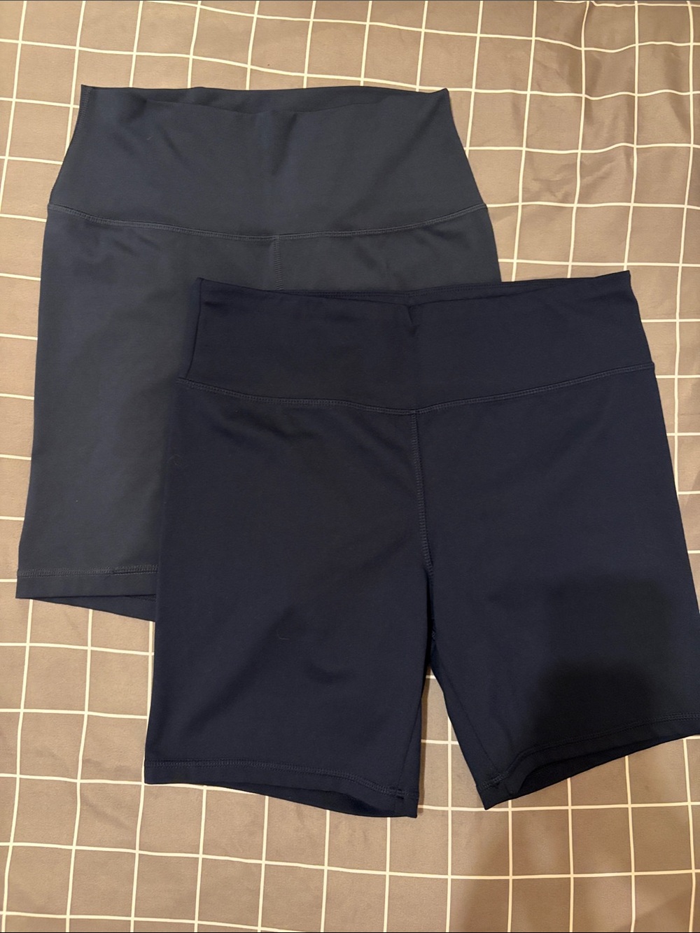 Jockey & Yogalicious Women’s High-Waist Active Shorts - Navy L/XL